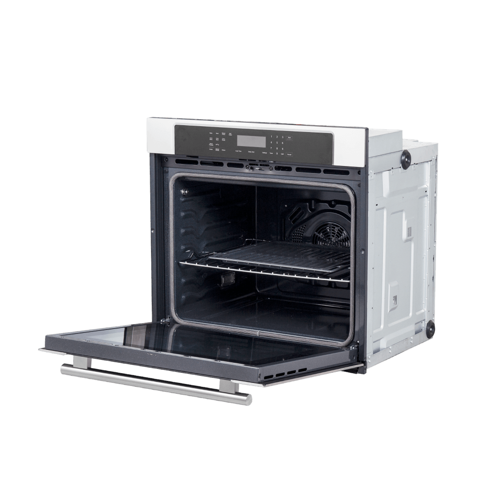 FBOEL1358 30 Forno Built In Single Wall Oven Back Open Side