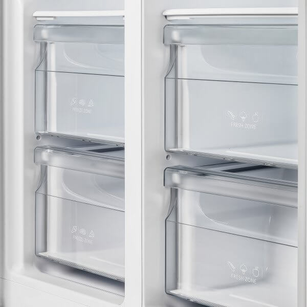 FFRBI1805 33WHT Forno Salerno White Refrigerator Bottom Drawers