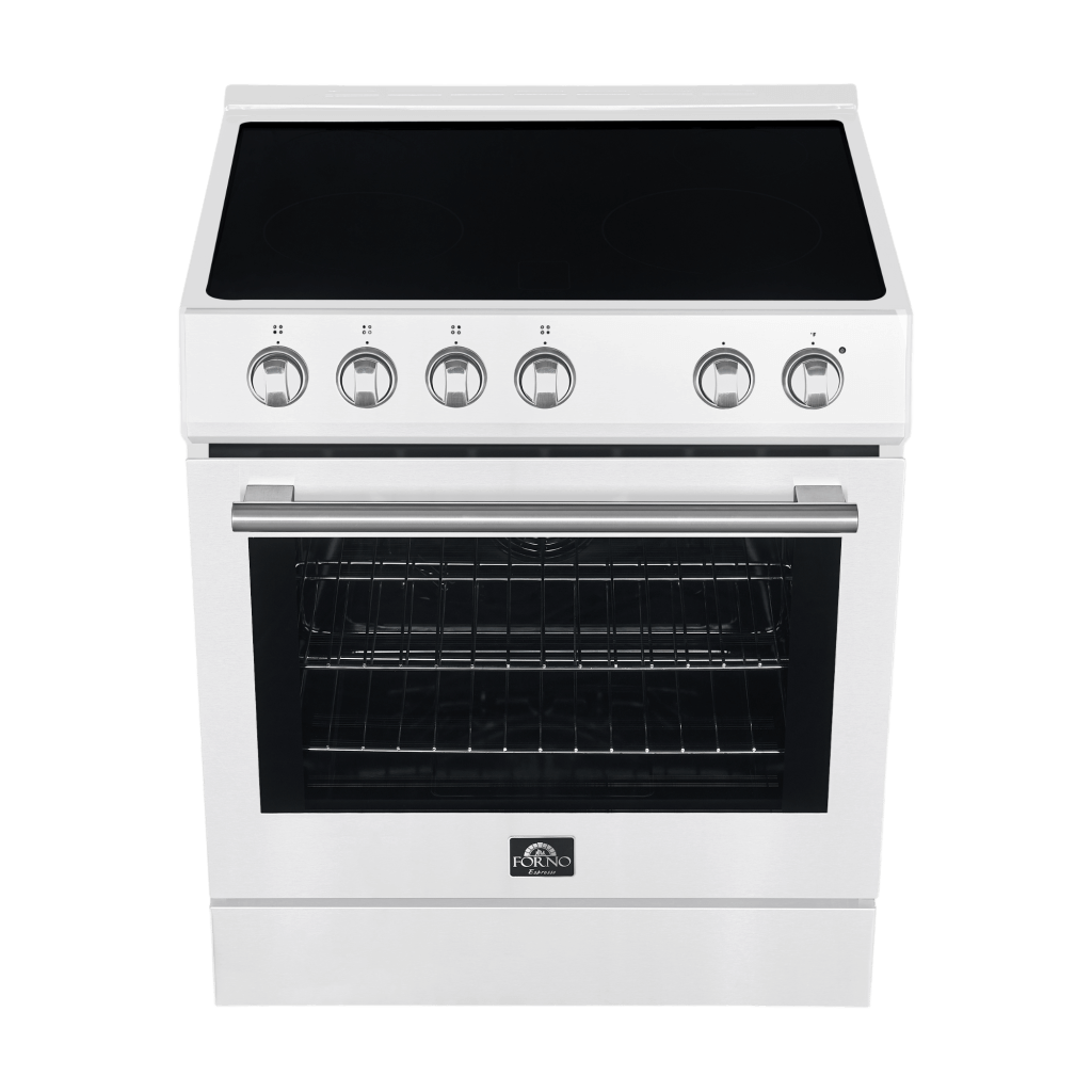 FFSEL6012 30WHT Leonardo Espresso Electric Range Top 1