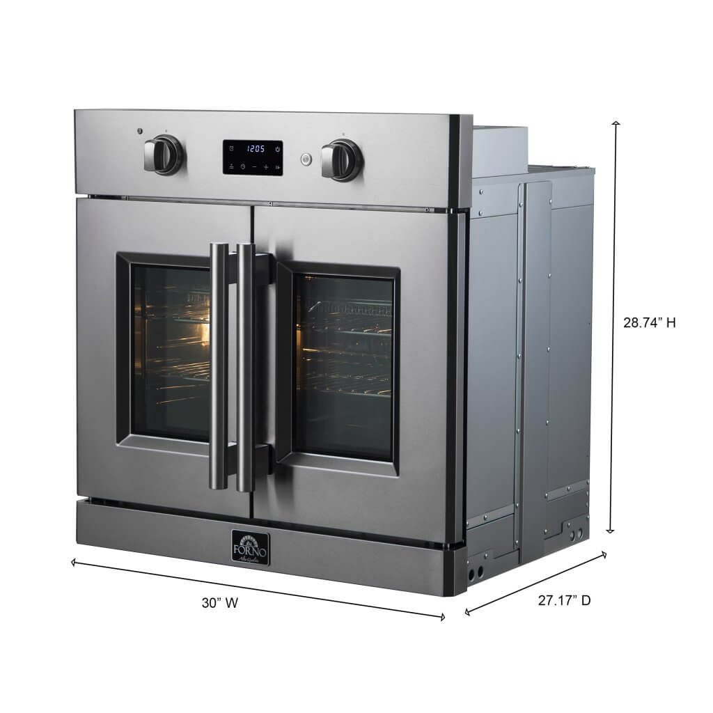 FBOEL1333 30 Forno Asti Electric Wall Oven Dimensions