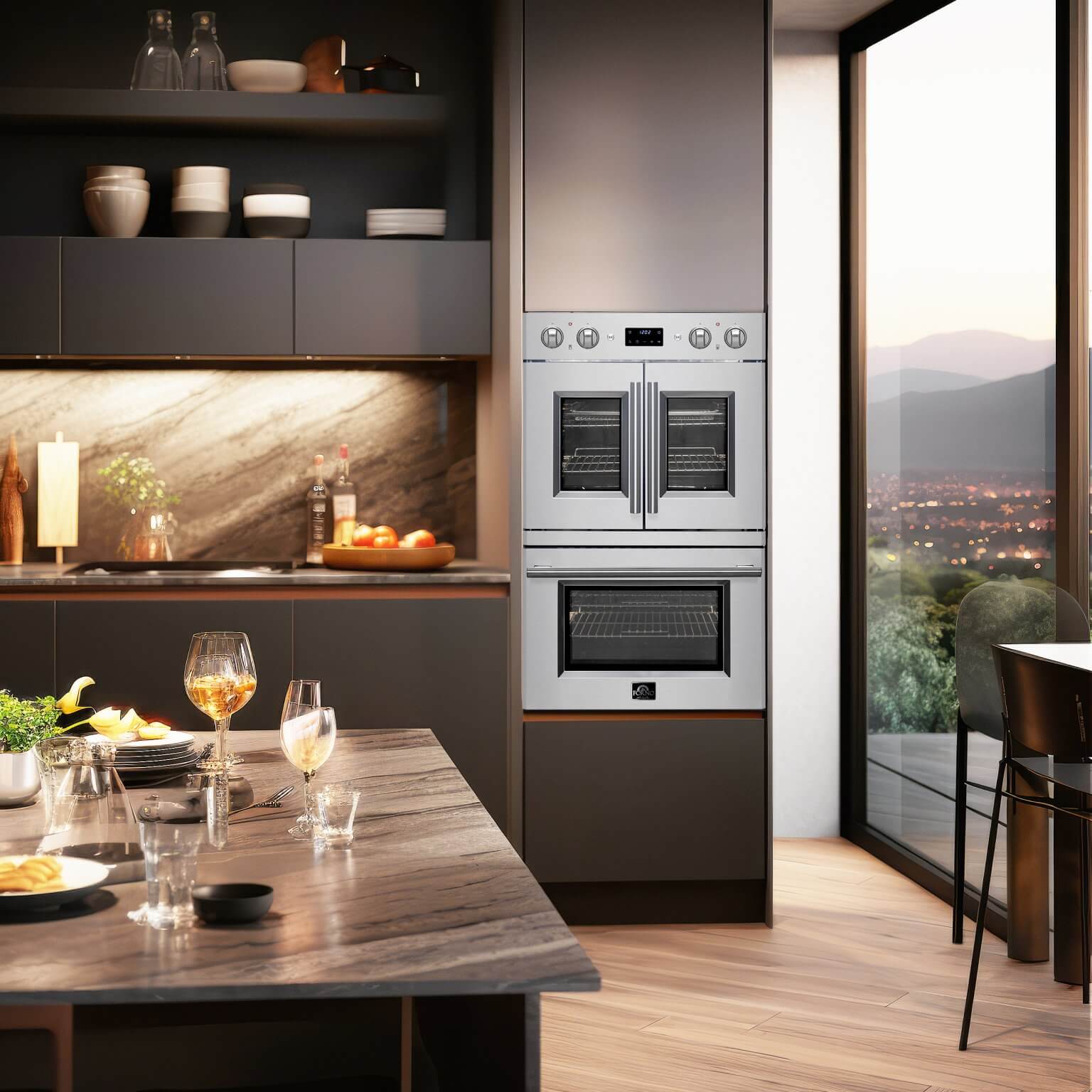 FORNO Asti 30-Inch Electric French Door Double Oven - Forno®