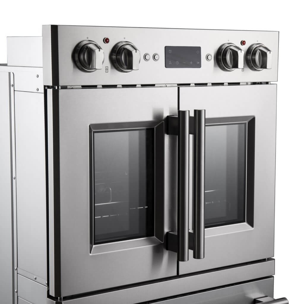 FBOEL1388 30 Forno Gallico Electric Double Wall Oven Close Upjpg