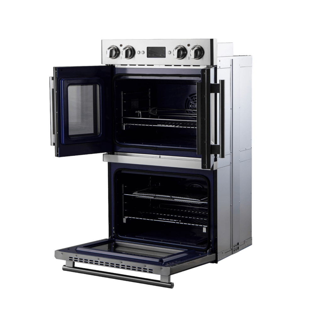 FBOEL1388 30 Forno Gallico Electric Double Wall Oven Side Open