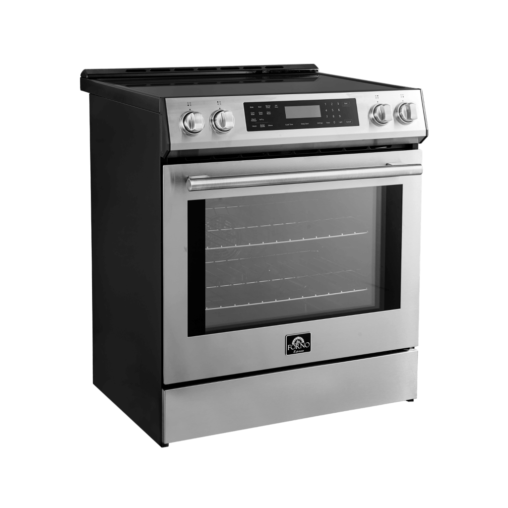 FFSIN0905 30 Espresso Leonardo Induction Range Side Photoroom