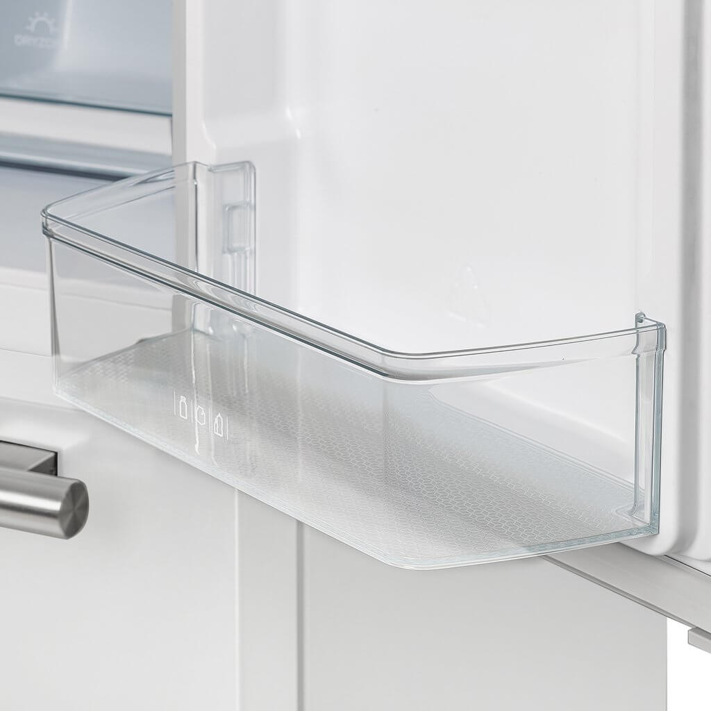 FFRBI1820 36WHT Moena French Door Refrigerator Door Bins Close