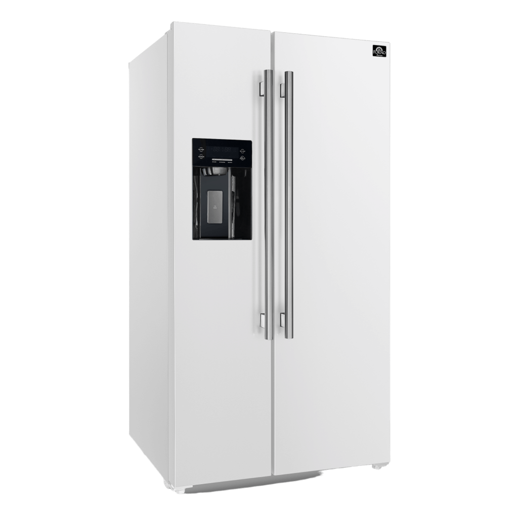 FFRBI1844 36WHT French Doors Refrigerator 45 Front Closed