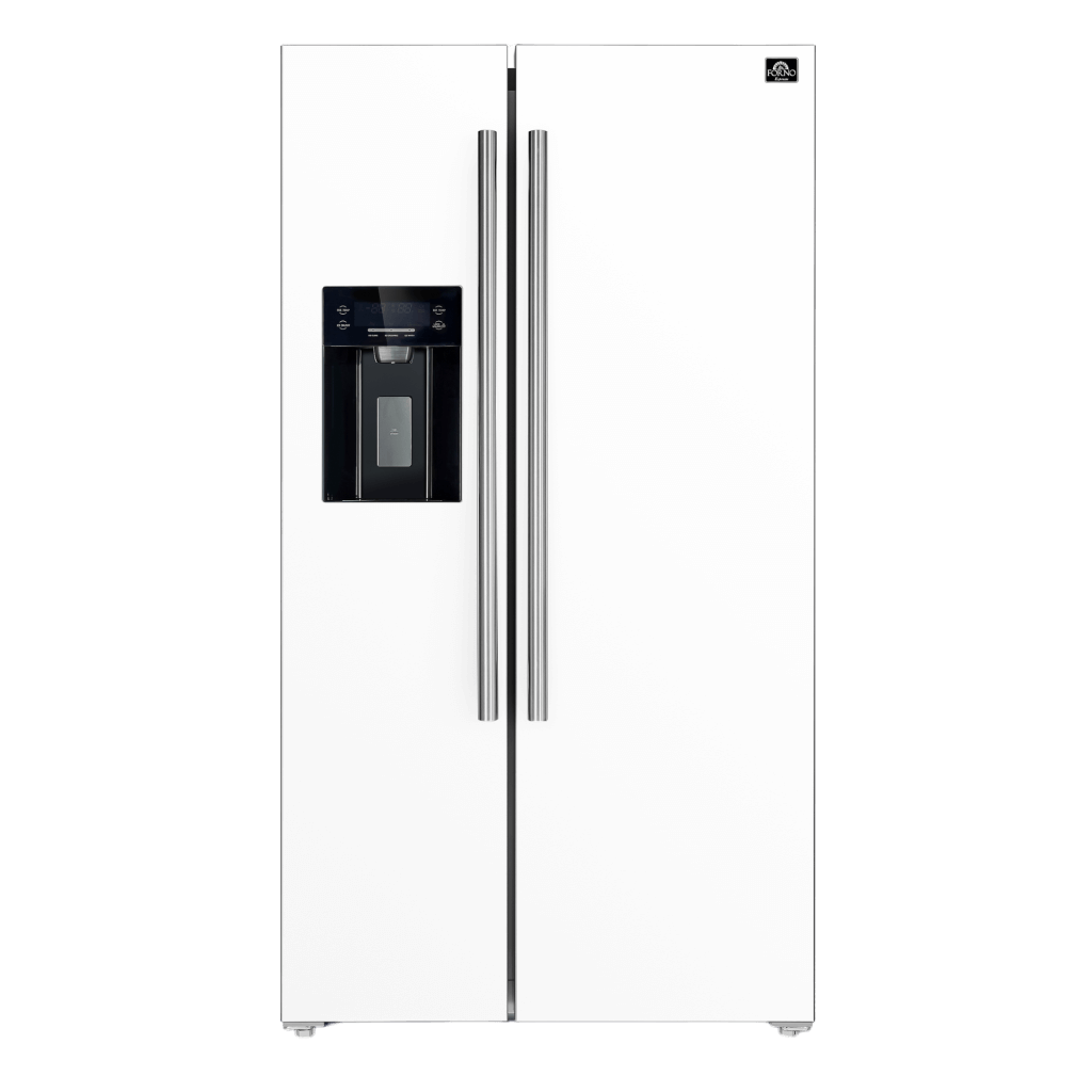 FFRBI1844 36WHT French Doors Refrigerator Front