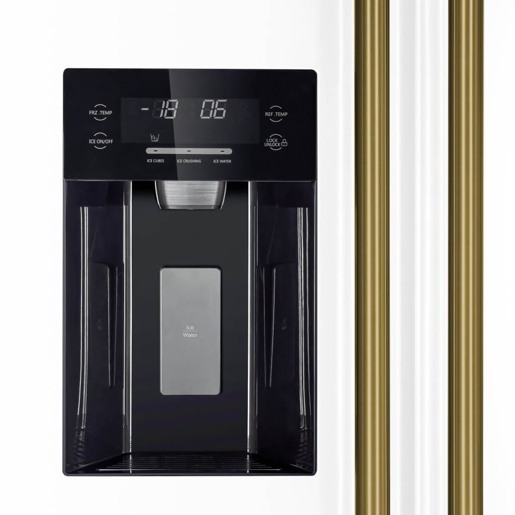 FFRBI1844 36WHT French Doors Refrigerator Ice Maker AB