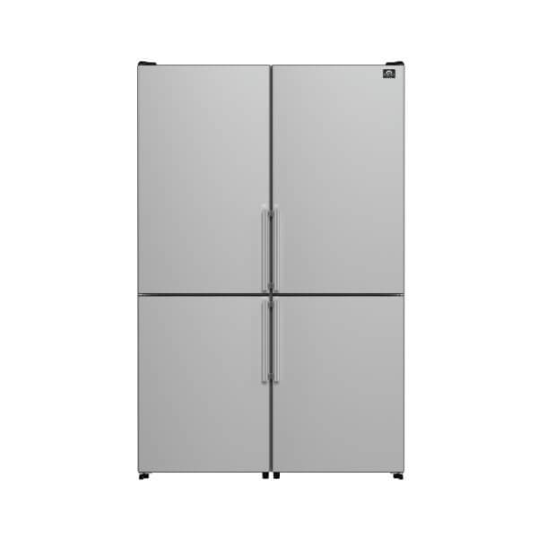 FORNO - Guardia 46.8"  Bottom Freezer Refrigerator, 21.6 cu.ft.