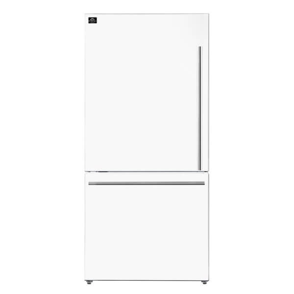 FFFFD1786 31WHT Forno Milano White Fridge Front