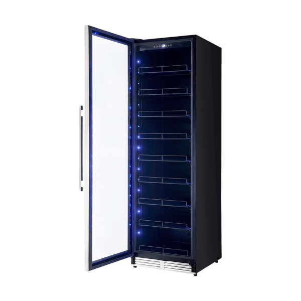 FBCBI6703 24S Beverage Cooler Angle Door Open