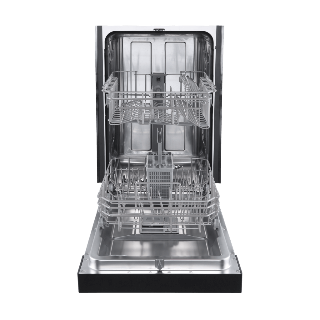 FDWBI8041 18BLK Polo Dishwasher Front Open