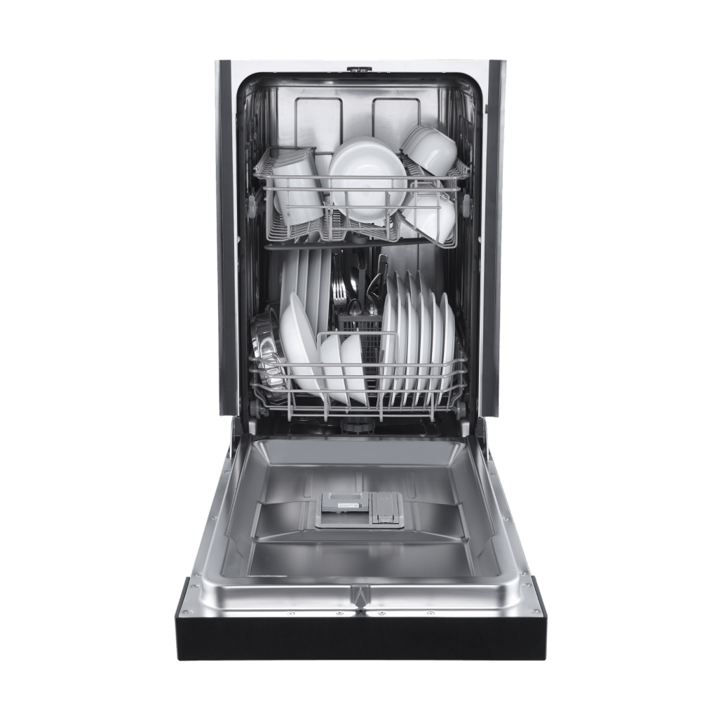 FDWBI8041 18BLK Polo Dishwasher Front Open Alt
