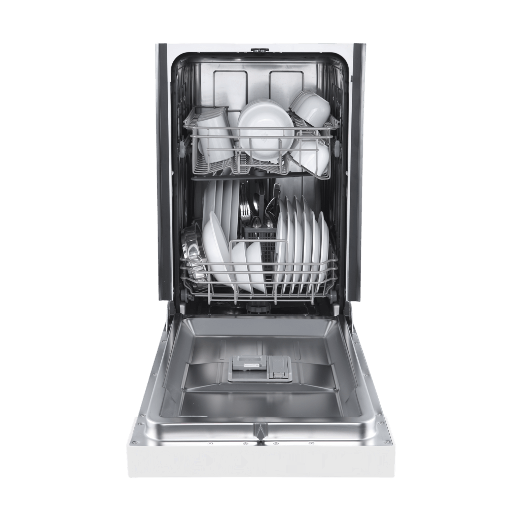 FDWBI8041 18WHT Polo Dishwasher Front Open Alt